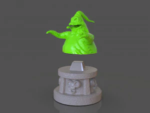 oogie boogie bust 3D Print Model