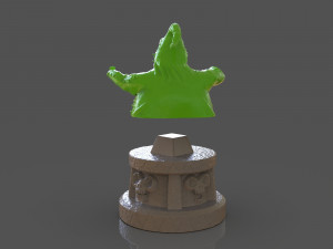 oogie boogie bust Modelo de Impressão 3D