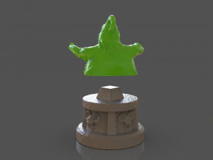 oogie boogie bust 3D Print Model
