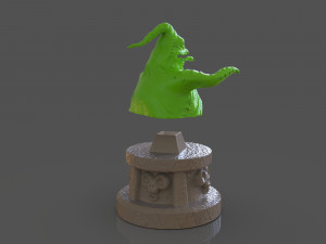 oogie boogie bust Modelo de Impressão 3D