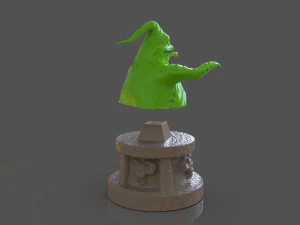 oogie boogie bust 3D Print Model