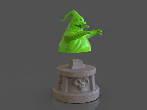 oogie boogie bust 3D Print Model