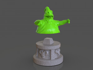oogie boogie bust Modelo de Impressão 3D