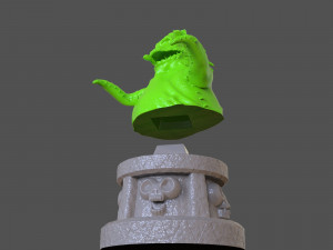 oogie boogie bust Modelo de Impressão 3D
