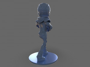 alien crypto 137 sculpture Modèles 3D en vedette