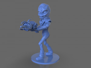alien crypto 137 sculpture Modèles 3D en vedette