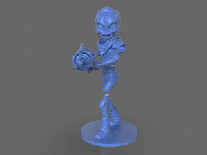 alien crypto 137 sculpture Modèles 3D en vedette