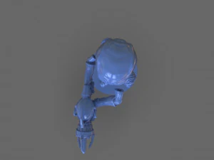 alien crypto 137 sculpture 3D Print Model