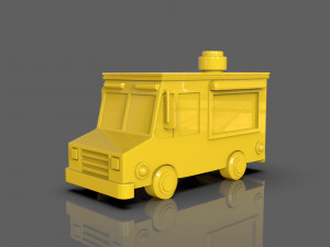 restaurant figurines pack 3d print model 3D Baskı Modeli