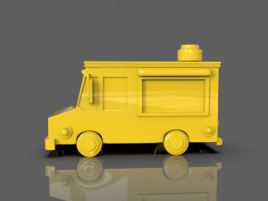 restaurant figurines pack 3d print model 3D Baskı Modeli