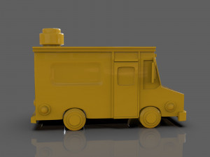 restaurant figurines pack 3d print model 3D Baskı Modeli