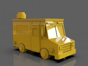 restaurant figurines pack 3d print model 3D Baskı Modeli