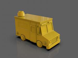 restaurant figurines pack 3d print model 3D Baskı Modeli