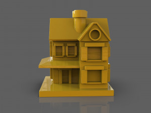 restaurant figurines pack 3d print model 3D Baskı Modeli