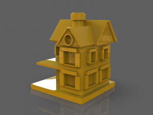 restaurant figurines pack 3d print model 3D Baskı Modeli