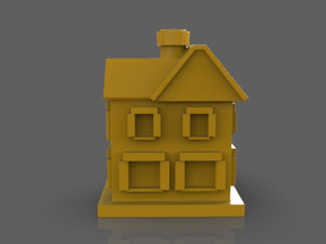 restaurant figurines pack 3d print model 3D Baskı Modeli