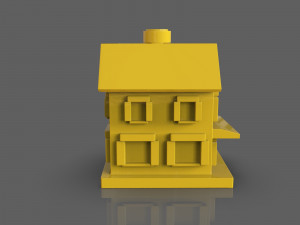 restaurant figurines pack 3d print model 3D Baskı Modeli
