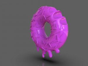 big donut 3d print 3D-printmodel