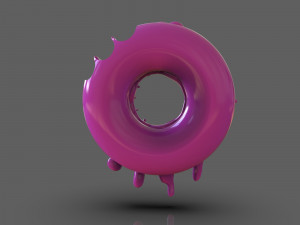 big donut 3d print 3D-printmodel
