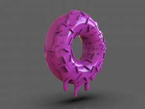 big donut 3d print 3D-printmodel