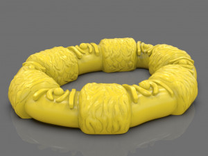 stylized king cake mexican style 3D प्रिंट मॉडल