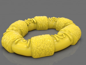 stylized king cake mexican style 3D प्रिंट मॉडल