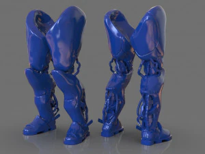 kaki robot Model Cetak 3D