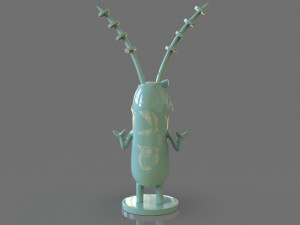 plankton arttoy sculpture 3D Принт Модель