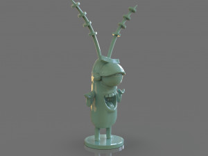 plankton arttoy sculpture 3D Принт Модель