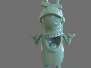 plankton arttoy sculpture 3D Принт Модель