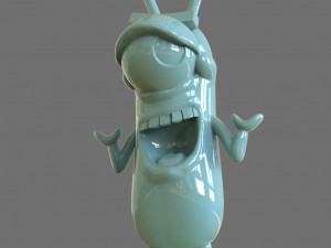 plankton arttoy sculpture 3D Принт Модель