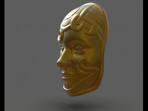 lyssas mask from guild wars 2 3D Print Model