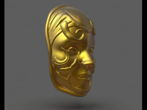 lyssas mask from guild wars 2 3D Print Model