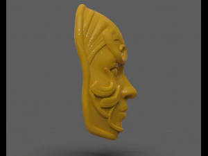 lyssas mask from guild wars 2 3D Print Model