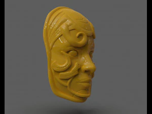 lyssas mask from guild wars 2 3D Print Model