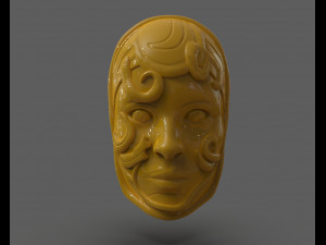 lyssas mask from guild wars 2 Modelo de Impressão 3D