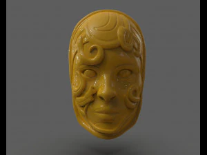 lyssas mask from guild wars 2 3D Print Model
