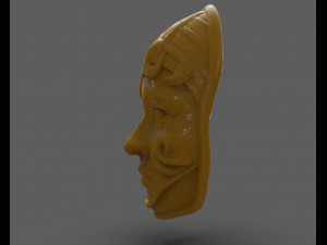 lyssas mask from guild wars 2 Modelo de Impressão 3D