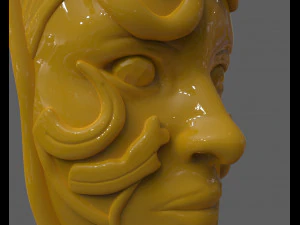 lyssas mask from guild wars 2 3D Print Model
