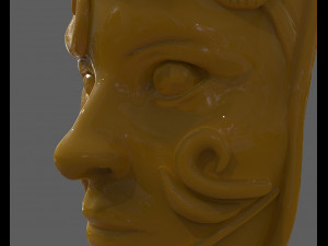 lyssas mask from guild wars 2 Modelo de Impressão 3D