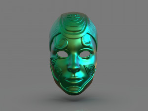 natural mask 3d print Modelo de impresión 3D