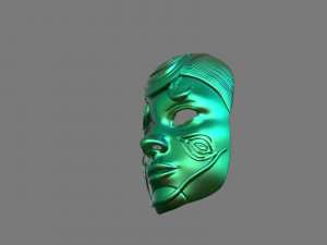 natural mask 3d print Modelo de impresión 3D