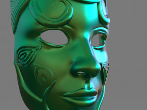 natural mask 3d print Modelo de impresión 3D