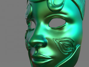 natural mask 3d print Modelo de impresión 3D