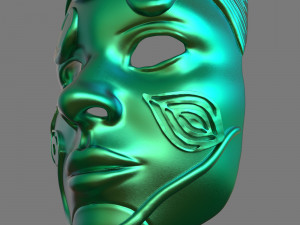 natural mask 3d print Modelo de impresión 3D