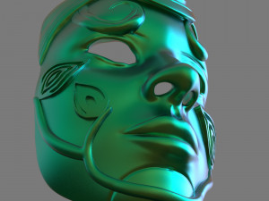 natural mask 3d print Modelo de impresión 3D