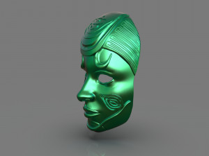 natural mask 3d print Modelo de impresión 3D