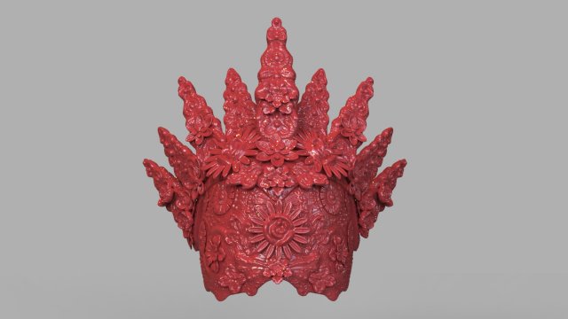 natural headpiece mask 3d print Modèles 3D en vedette .c4d .max .obj .3ds .fbx .stl .blend