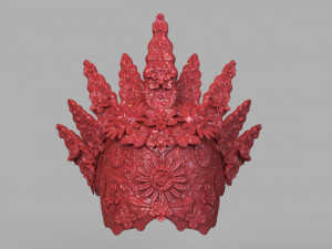natural headpiece mask 3d print Modelo de impresión 3D