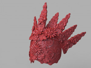 natural headpiece mask 3d print Modèles 3D en vedette